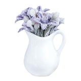 Maxbell Miniature Dollhouse Plant Dollhouse Decor for Living Room Balcony Decoration violet