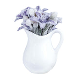 Maxbell Miniature Dollhouse Plant Dollhouse Decor for Living Room Balcony Decoration violet