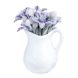 Maxbell Miniature Dollhouse Plant Dollhouse Decor for Living Room Balcony Decoration violet