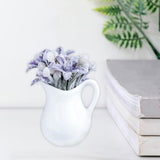 Maxbell Miniature Dollhouse Plant Dollhouse Decor for Living Room Balcony Decoration violet
