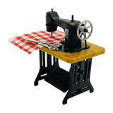 Maxbell 1/12 Dollhouse Furniture Sewing Machine Retro Doll Home Life Scene for Girls