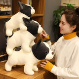 Maxbell Puppy Stuffed Animal Cuddly French Bulldog Plush Doll for Lover Him Holidays