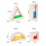 Maxbell 16 Pieces Stacking Building Blocks Learning for Parent Child Game Boys Girls