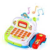 Maxbell Children'supermarket Store Toys Cash Register Educational Toys for Kids Baby A