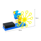 Maxbell DIY Bubble Machine Family and School Toy 3D for Students Physics Experiments