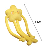 Maxbell Star Long Leg Plush Doll Valentines Day Gifts Long Leg Plush Pillow for Kids Yellow