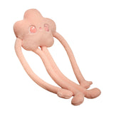 Maxbell Star Long Leg Plush Doll Valentines Day Gifts Long Leg Plush Pillow for Kids Pink