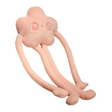 Maxbell Star Long Leg Plush Doll Valentines Day Gifts Long Leg Plush Pillow for Kids Pink