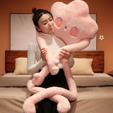 Maxbell Star Long Leg Plush Doll Valentines Day Gifts Long Leg Plush Pillow for Kids Pink