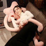 Maxbell Star Long Leg Plush Doll Valentines Day Gifts Long Leg Plush Pillow for Kids Pink