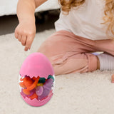 Maxbell Animal Suction Cup Toys for Toddlers 3-8 Year Old Travel Sensory Sucker Toys pink