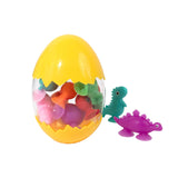 Maxbell Animal Suction Cup Toys for Toddlers 3-8 Year Old Travel Sensory Sucker Toys yellow