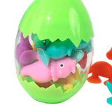 Maxbell Animal Suction Cup Toys for Toddlers 3-8 Year Old Travel Sensory Sucker Toys green