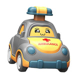 Maxbell Baby Push and Go Toys Car Cartoon Wind up Car for Children Kids 1+ Year Old