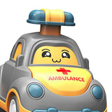 Maxbell Baby Push and Go Toys Car Cartoon Wind up Car for Children Kids 1+ Year Old