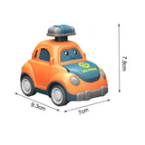 Maxbell Baby Push and Go Toys Car Cartoon Wind up Car for Children Kids 1+ Year Old