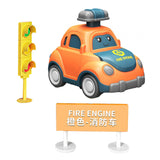 Maxbell Baby Push and Go Toys Car Cartoon Wind up Car for Children Kids 1+ Year Old