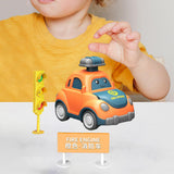 Maxbell Baby Push and Go Toys Car Cartoon Wind up Car for Children Kids 1+ Year Old