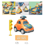 Maxbell Baby Push and Go Toys Car Cartoon Wind up Car for Children Kids 1+ Year Old