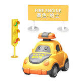 Maxbell Baby Push and Go Toys Car Cartoon Wind up Car for Children Kids 1+ Year Old