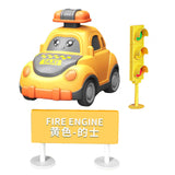 Maxbell Baby Push and Go Toys Car Cartoon Wind up Car for Children Kids 1+ Year Old