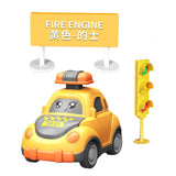 Maxbell Baby Push and Go Toys Car Cartoon Wind up Car for Children Kids 1+ Year Old