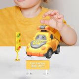 Maxbell Baby Push and Go Toys Car Cartoon Wind up Car for Children Kids 1+ Year Old