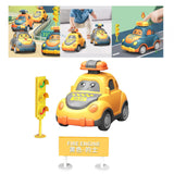 Maxbell Baby Push and Go Toys Car Cartoon Wind up Car for Children Kids 1+ Year Old