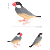 Maxbell Bird Model Garden Bird Toy for Micro Landscape Cake Toppers Photo Props style A