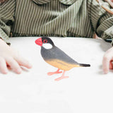 Maxbell Bird Model Garden Bird Toy for Micro Landscape Cake Toppers Photo Props style A