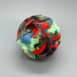 Maxbell 4Pcs Children's Sensory Ball Rubber Bouncing Ball for Kids Adults Boys Girls Style A