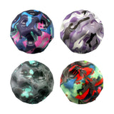 Maxbell 4Pcs Children's Sensory Ball Rubber Bouncing Ball for Kids Adults Boys Girls Style A