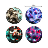 Maxbell 4Pcs Children's Sensory Ball Rubber Bouncing Ball for Kids Adults Boys Girls Style B