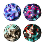 Maxbell 4Pcs Children's Sensory Ball Rubber Bouncing Ball for Kids Adults Boys Girls Style B