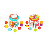 Maxbell Activity Cube Shape Sorting Toy Baby Shape Sorter for Children Holiday Gifts Fox