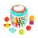 Maxbell Activity Cube Shape Sorting Toy Baby Shape Sorter for Children Holiday Gifts Fox