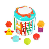 Maxbell Activity Cube Shape Sorting Toy Baby Shape Sorter for Children Holiday Gifts Fox