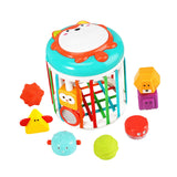 Maxbell Activity Cube Shape Sorting Toy Baby Shape Sorter for Children Holiday Gifts Fox