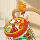 Maxbell Activity Cube Shape Sorting Toy Baby Shape Sorter for Children Holiday Gifts Owl