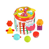 Maxbell Activity Cube Shape Sorting Toy Baby Shape Sorter for Children Holiday Gifts Owl