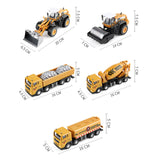 Maxbell Play Vehicles Cars Toys Mini Engineering Models for Toddlers Children Kids