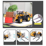 Maxbell Play Vehicles Cars Toys Mini Engineering Models for Toddlers Children Kids