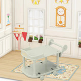 Maxbell 1:12 Dollhouse Kitchen Serving Cart Miniature for Furnishings Home Dollhouse Green