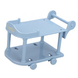 Maxbell 1:12 Dollhouse Kitchen Serving Cart Miniature for Furnishings Home Dollhouse Blue