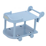 Maxbell 1:12 Dollhouse Kitchen Serving Cart Miniature for Furnishings Home Dollhouse Blue