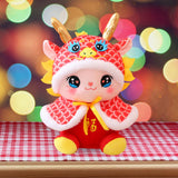 Maxbell Plush Dragon Doll Cartoon Chinese New Year Decorations for Home Decorations
