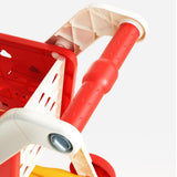 Maxbell Kids Shopping Cart Trolley Set with Pretend Play Accessory Desk Storage Toys