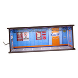 Maxbell 1:64 Parking Lot Acrylic LED Display Case for Model Cars Figures Accessories