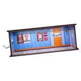Maxbell 1:64 Parking Lot Acrylic LED Display Case for Model Cars Figures Accessories