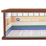 Maxbell 1:64 Scale Parking Lot Diecast Car Display for Model Cars Figures Collection Style A